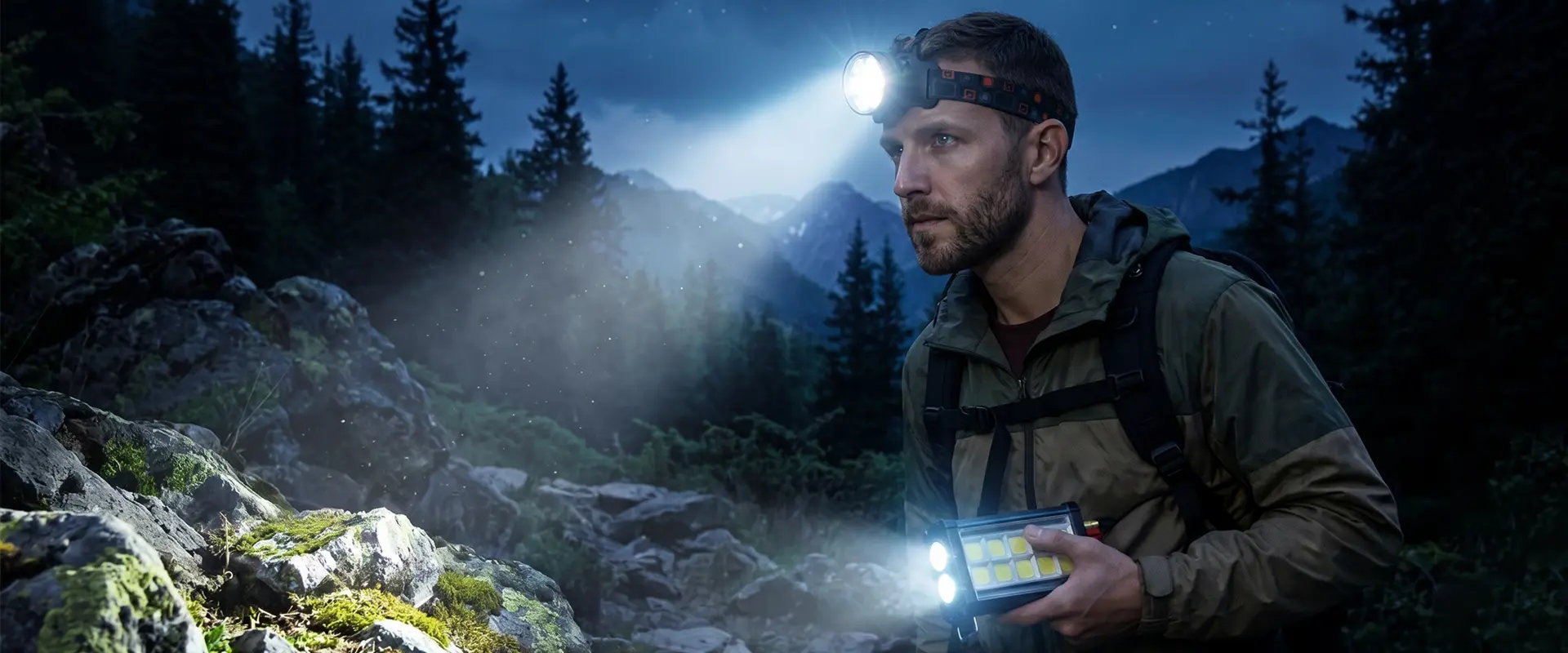 Forest Tiger Professional LED otsalamppu - OEM suoraan tehtaalta