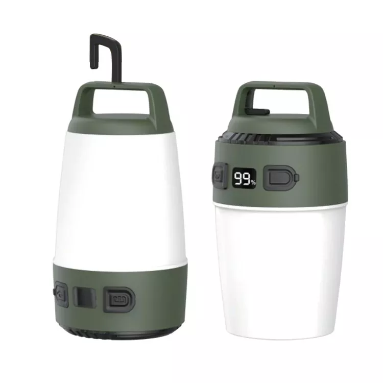 36W punainen ja valkoinen LED Camping Lyhty ladattava
