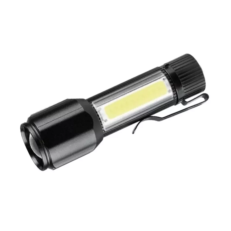 LED-taskulamppu klipsityövalolla autonkorjausretkeilyyn