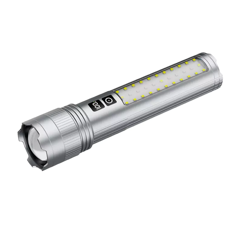 Monitoiminen taskulamppu SOS Strobe