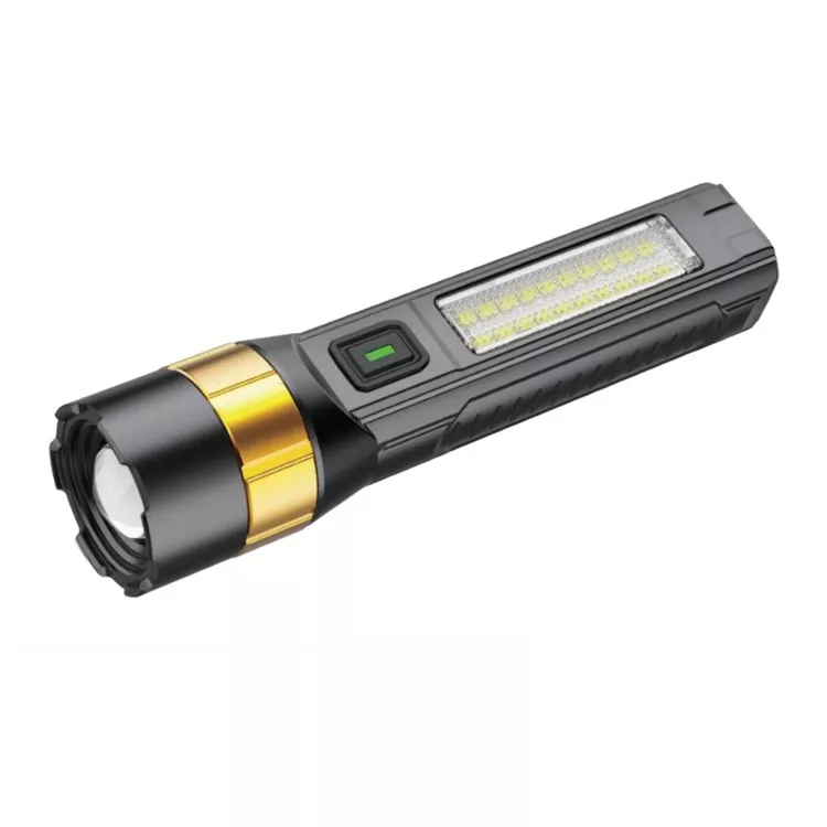 Ladattava LED-taskulamppu pitkällä akunkestolla
